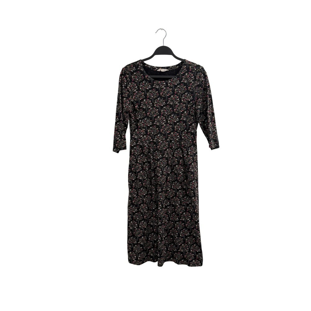 Seasalt Cornwall Organic Cotton Cottagecore Boho US 6 S‎ Midi Floral Tree - Picture 2 of 8